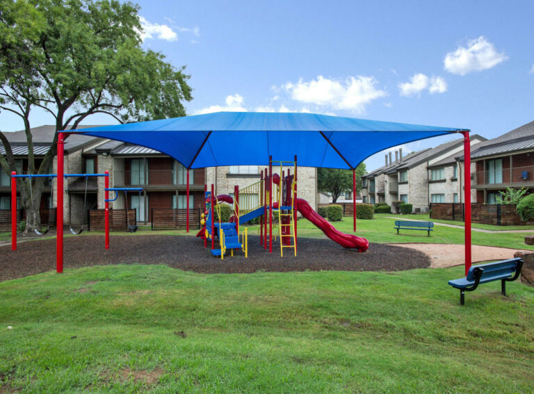 Covered playground